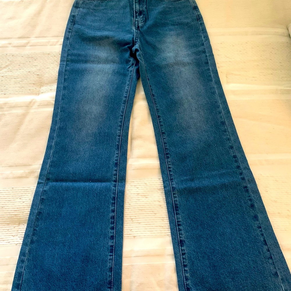 NWT High Waist Flare Leg Jeans